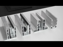 Gemakkelijk onderhoud Aluminium en glasrail hoge sterkte met handrail