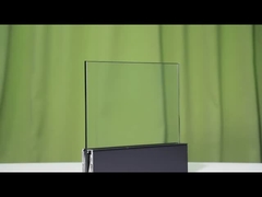 SGCC gehard glas U-kanaal glasbalustrade stabiele structuur LED-licht