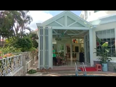 voor zware bedrijfsvoering opvouwbare deuren