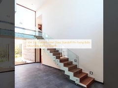 304 316 Roestvrijstalen Glazen Afstandhouder Pin Bevestigingsbouten Montage Relingsysteem