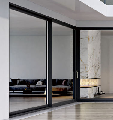Gepersonaliseerde afmeting Aluminium schuifdeur Geïsoleerd glas Dubbelglas Schuifdeur