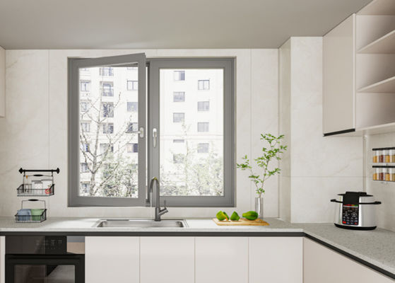 SZG Ruimtebesparend Aluminium Buitenaangekoppelde ramen voor maximale luchtcirculatie