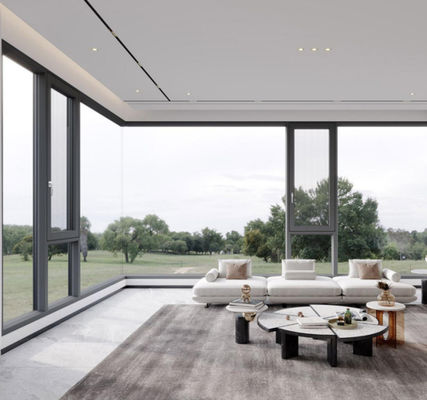 Gemakkelijk onderhoud Aluminium schommelvenster Corrosiebestendige schommelglasvenster