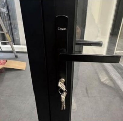 Energie-efficiëntie Aluminium vouwdeur Dikke profiel Glasvouwdeur