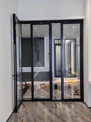 Hurricane Resistance Interne Aluminium Bifold Doors Poedercoating