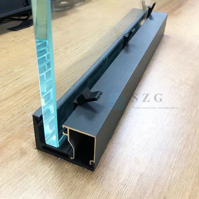 Gemakkelijk te installeren glazen muurwand geluidsisolatie kantoorwandwandwand