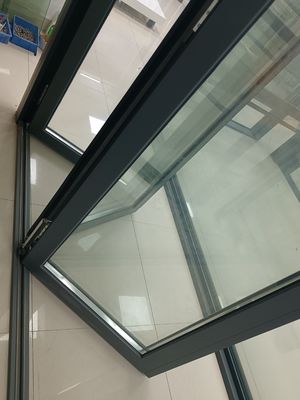 Geharmoniseerde glazen aluminium tweevoudige patiodeuren met thermisch breekprofiel