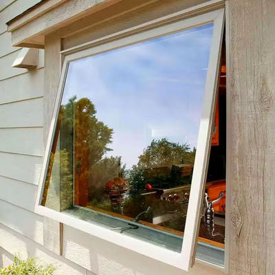 Hoog beveiligd aluminium raam kantel- en draaivenster met een enkele schaduw