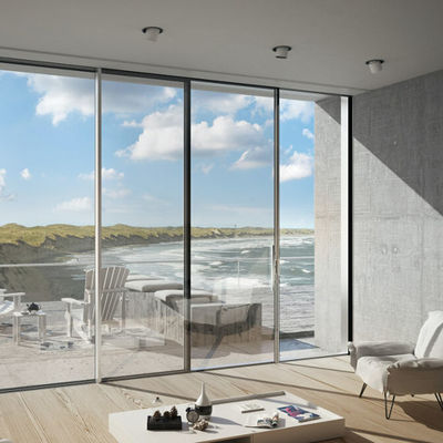 Zware aluminium schuifdeur geïsoleerd gehard glas schuifdeur patio