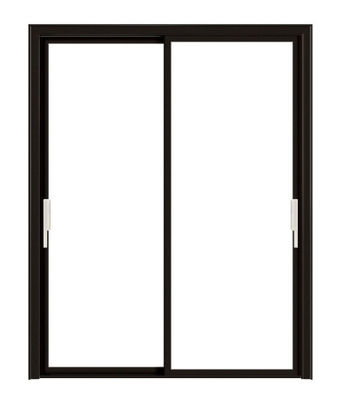 Geharmoniseerd glas Duidelijke aluminium schuifdeur Slim frame Externe aluminium schuifdeuren