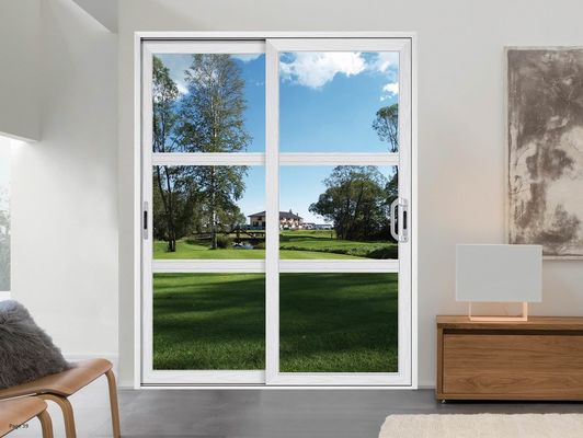 Geïsoleerd veiligheidsglas Aluminiumprofiel Schuifdeur Thermische breuk Vervang Schuifdeur