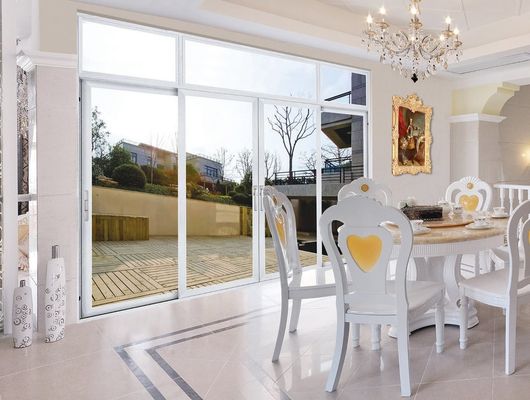 Geïsoleerd veiligheidsglas Aluminiumprofiel Schuifdeur Thermische breuk Vervang Schuifdeur