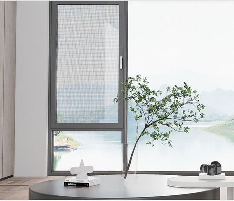 Duurzaam aluminium ruit met gehard geïsoleerd glas en gelamineerd glas