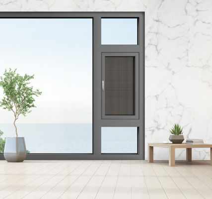 Aluminium uitzwellende ramen gemakkelijk schoon te maken en hittebestendig