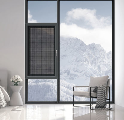 SZG Casement Open Aluminium Swing Window Met Hardware van Roestvrij Staal