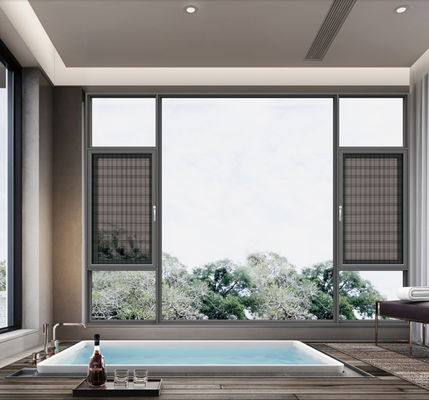 SZG Ruimtebesparend Aluminium Buitenaangekoppelde ramen voor maximale luchtcirculatie