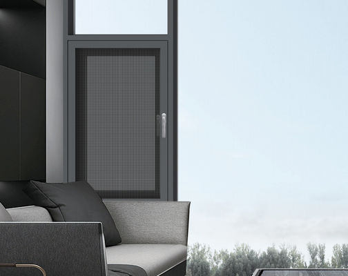 Energiebesparend aluminium schommelvenster gehard glas Buitengasvenster