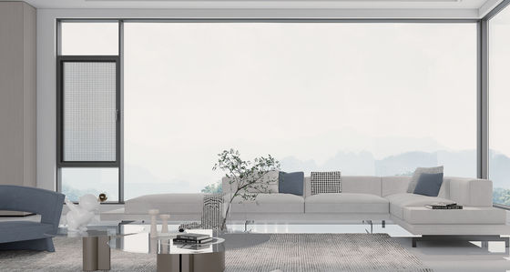 Energiebesparend aluminium schommelvenster gehard glas Buitengasvenster