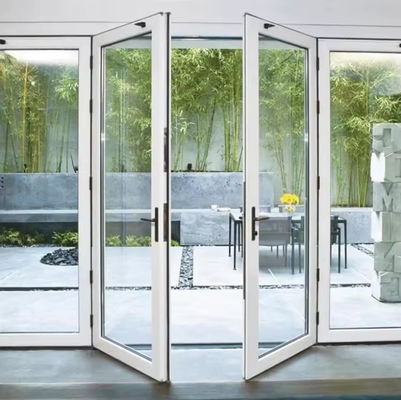 Custom Design Veiligheid Aluminium Swing Door Gemakkelijk te installeren Swing Glass Door