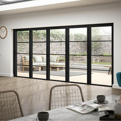 SZG Huis Aluminium Dubbel Glas Swing Door Voor Veiligheid En Soepel Open