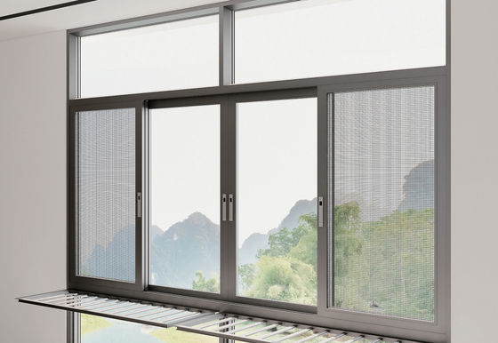 Gemakkelijk te installeren Aluminium schuifvenster Residentieel voor frisse binnenlucht