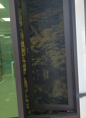 Modieus aluminium schommelvenster geanodiseerd afgewerkte buitenopendende ramen