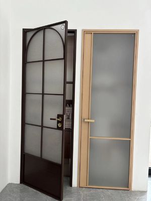 Muurverdelers Interieur Aluminium schommeldeuren Op maat gemaakt