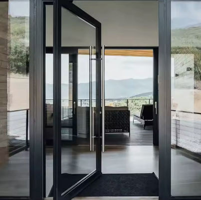 Heavy Duty Aluminium Swing Door Thermal Break Aluminium Swing Kitchen Doors