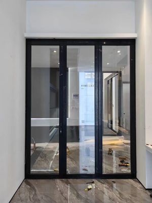 Energie-efficiëntie Aluminium vouwdeur Dikke profiel Glasvouwdeur