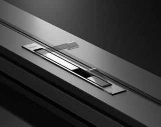 Aluminium frame vouwglas patio deuren hoge beveiliging orkaanbestendige