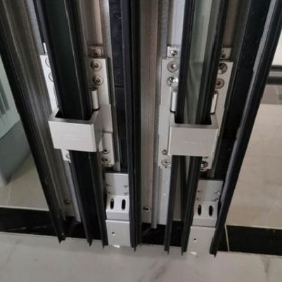 Geharmoniseerde glazen aluminium tweevoudige patiodeuren met thermisch breekprofiel