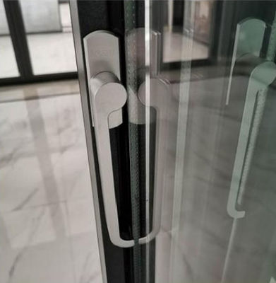 Corrosiebestendige aluminium vouwdeuren thermische breuk Slimlijn aluminium tweevoudige deuren