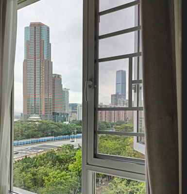 Dubbel geglazuurd aluminium schommelvenster