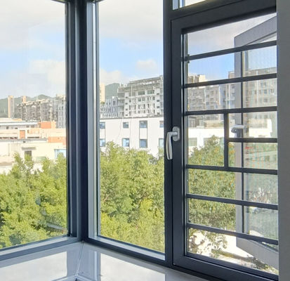 Aanpasbaar 1,2 mm aluminium behuizing schommelvenster Modern ontwerp