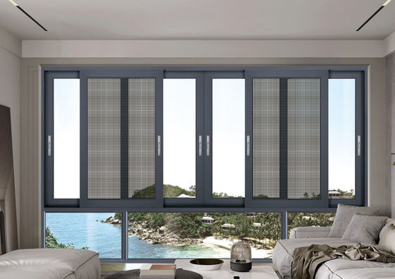 Aanpasbare aluminium schuifruiten vervangen door gehard gelamineerd