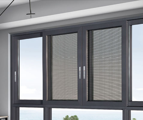 Multipunktvergrendeling Aluminium schuifruimte met insectenbescherming en geïsoleerd glas