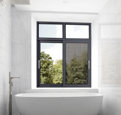 Poederbedekte aluminium schuifruimte Bescherming tegen insecten Dubbelglas schuifruimte