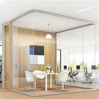 Sleek Design Aluminium Glas Office Partitions Beveiliging met Multi Point Locking