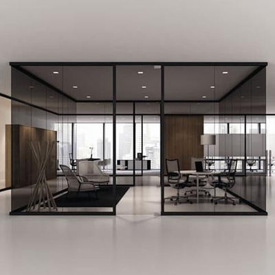 Gekleurd glas Interieur glas afschermingen Huishoudelijk gebruik met aluminium frame