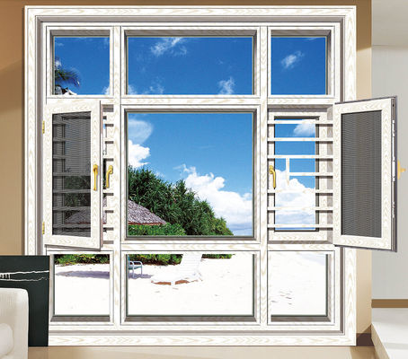 Verstelbare zonnebrandcrème Aluminium kantel en draai Windows weerbestendige
