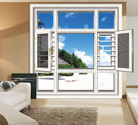 Verstelbare zonnebrandcrème Aluminium kantel en draai Windows weerbestendige