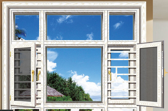 Verstelbare zonnebrandcrème Aluminium kantel en draai Windows weerbestendige