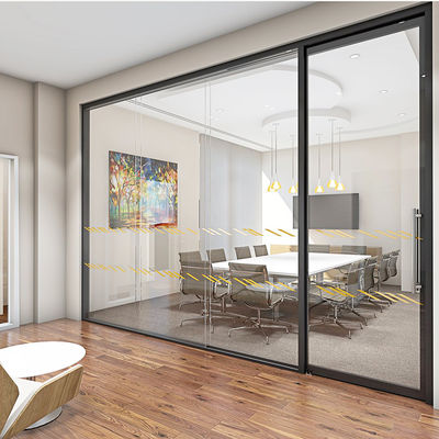 Bescherming van de persoonlijke levenssfeer Commerciële glazen afschermingen die kunnen worden aangepast met modern ontwerp