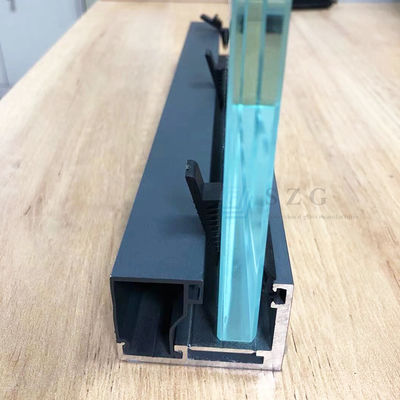 Gemakkelijk te installeren glazen muurwand geluidsisolatie kantoorwandwandwand