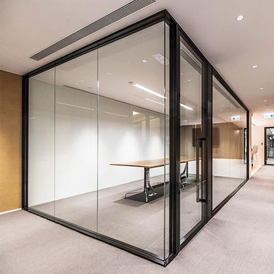 Aluminium raam glazen kantoren scheidingsmuren Commercieel met aangepast ontwerp