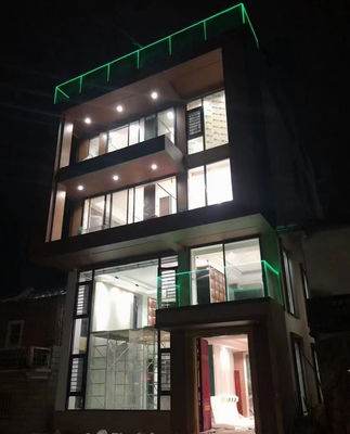 SZG Flexible Aluminium And Glass Railing Gemakkelijk te installeren Aanpasbaar