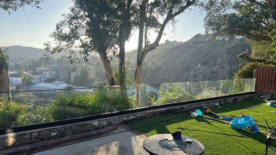 Deck Frameless U Channel Glass Railing Powder Coating voor woonruimte