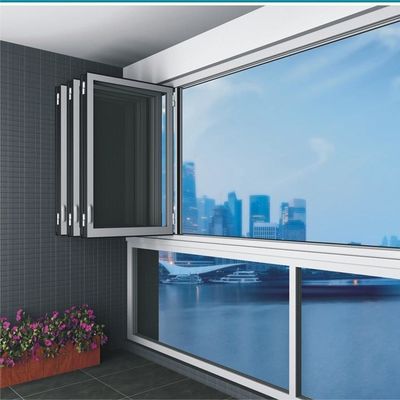 Dubbelgehard glas met thermische breuk Aluminium ramen voor veelzijdige toepassingen