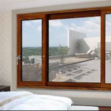 Geïsoleerd dubbele beglazing gehard glas aluminium schuifvenster met 10 jaar garantie en windweerstand