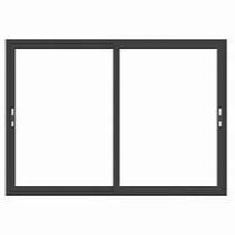 Aluminiumramen met roestvrijstalen hardware voor de bouw